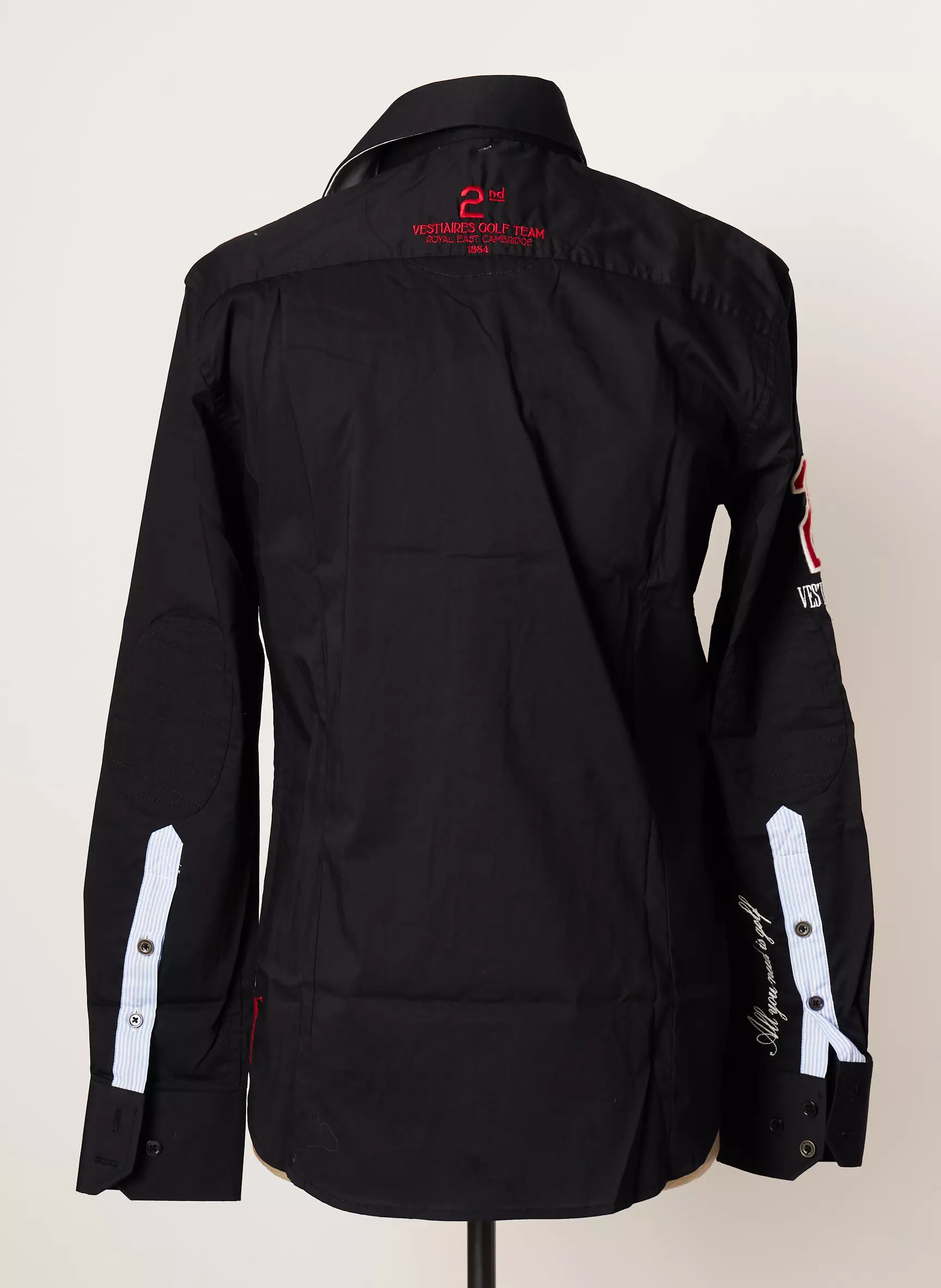 Vestiaires Principaute Cannoise Manches Longues Homme couleur noir