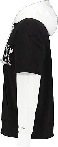 TOMMY-JEANS Herren Hoodie TJM RLX NY GRUNGE CB HOODIE