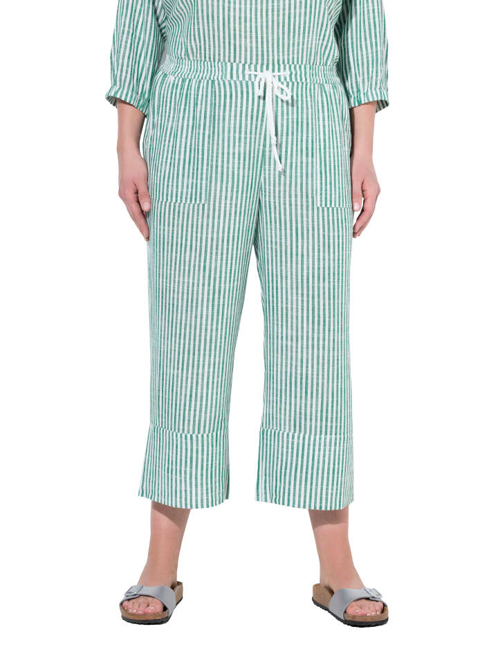 Ulla Popken Schlupfhose in smaragd günstig kaufen