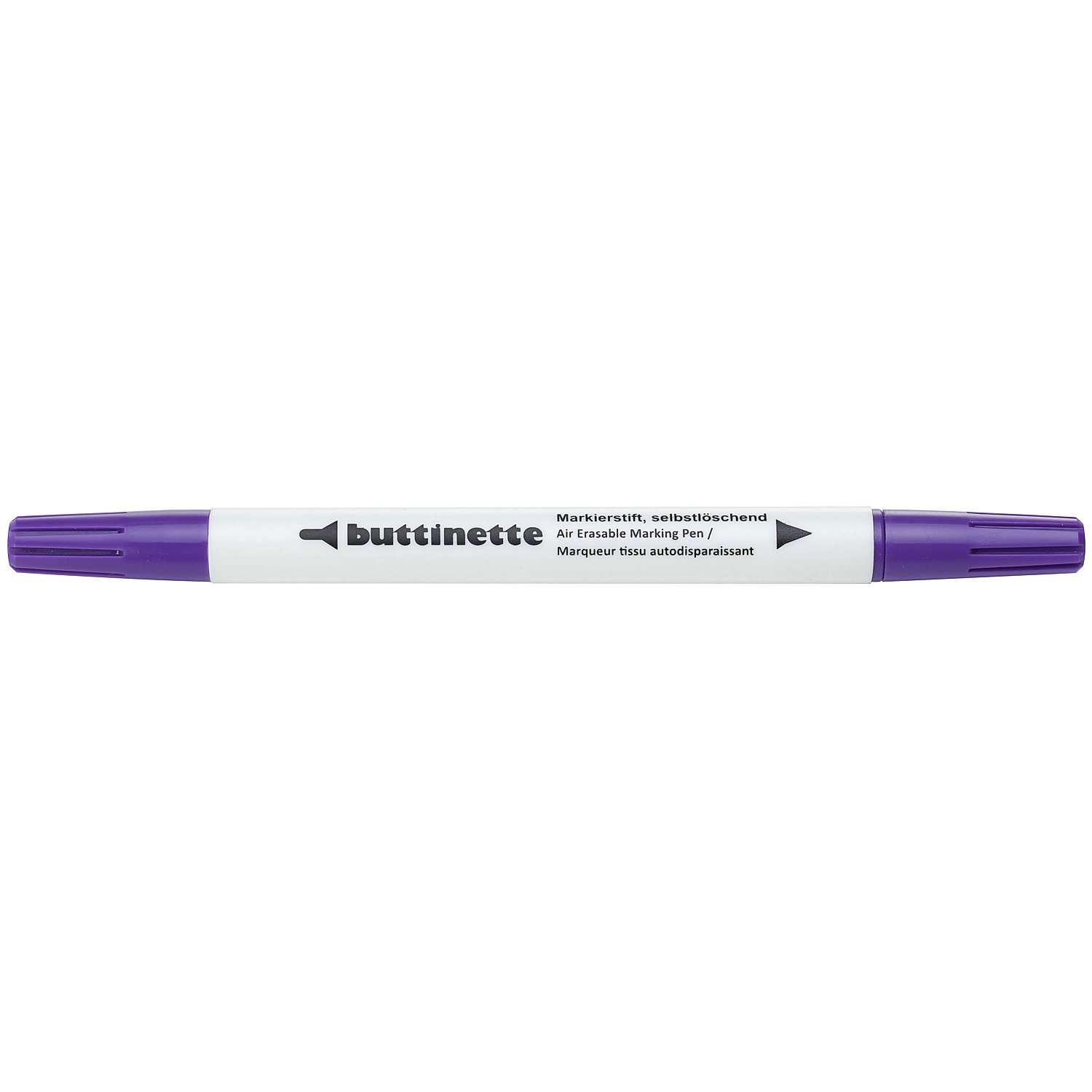 buttinette Stoffmarkierstift, selbstlöschend, Farbe: lila, Inhalt: 1 Stück