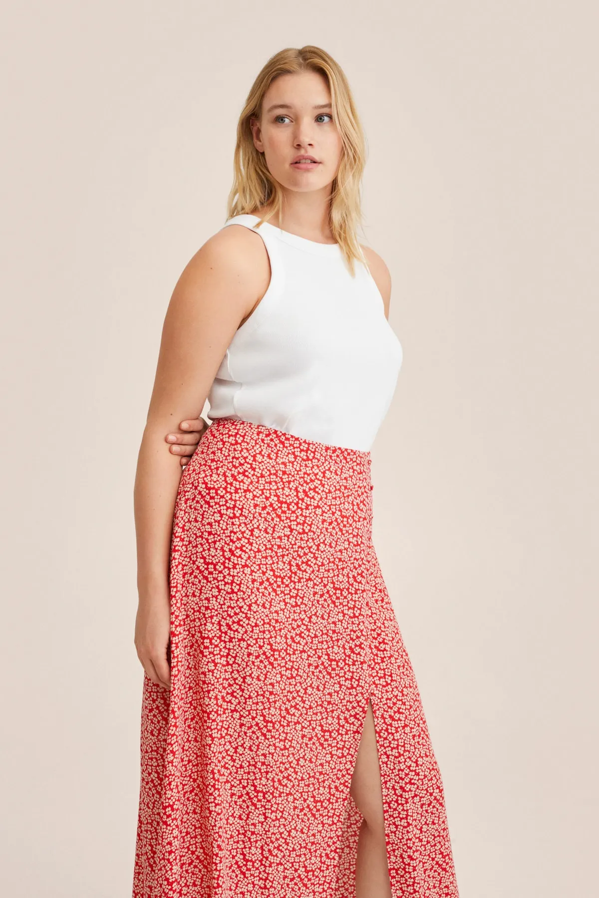MANGO  27065765 Damen/Mädchen Rot