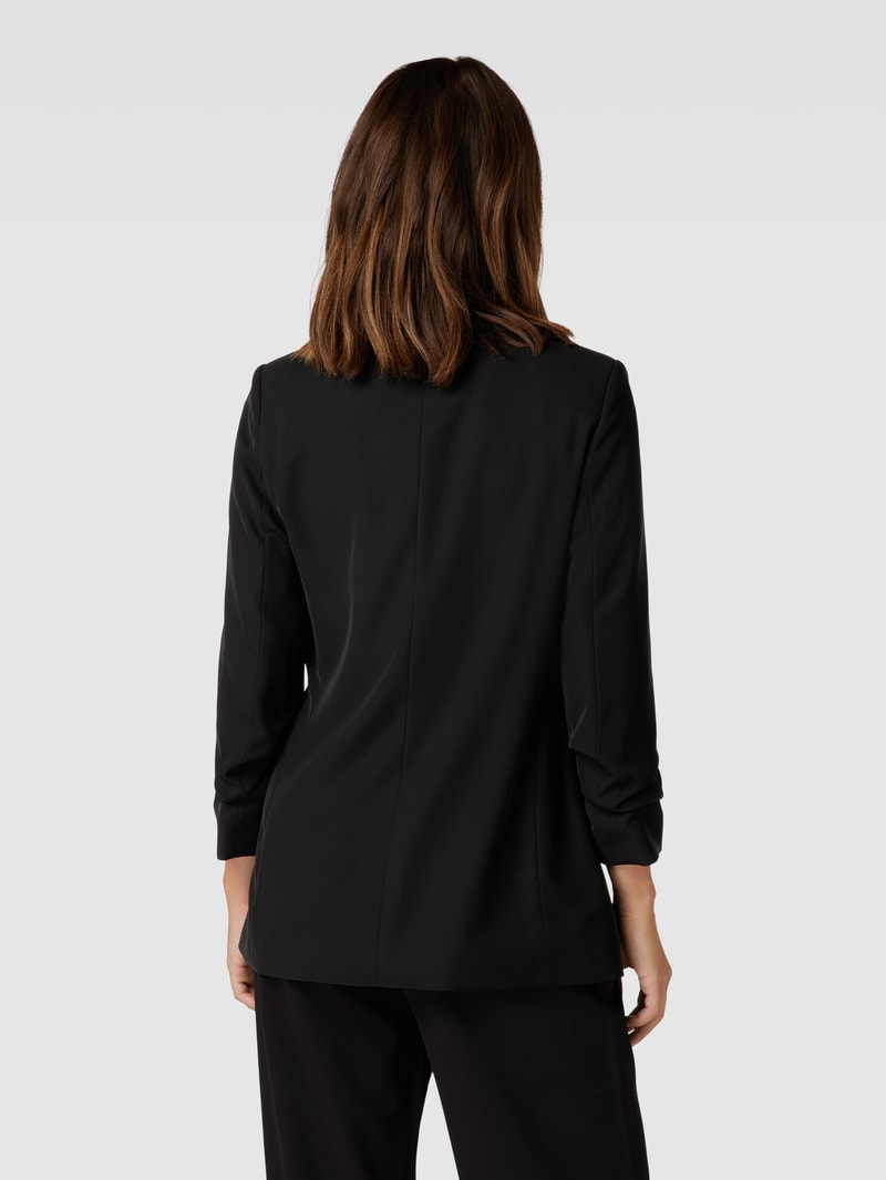 Blazer mit Eingrifftaschen in schwarz
