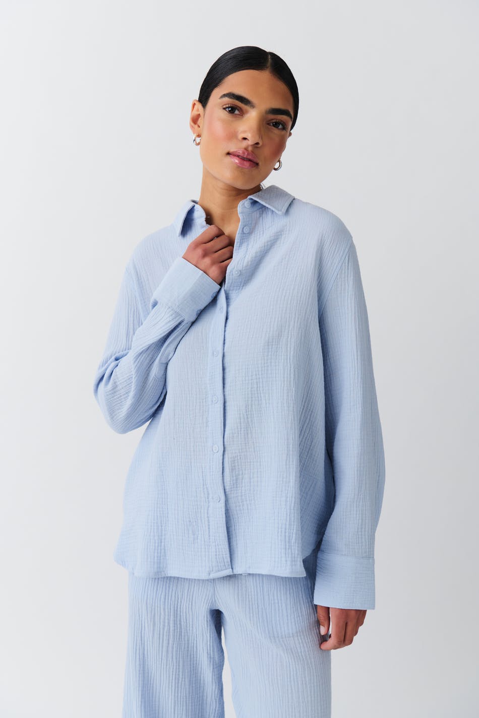 Gauze shirt