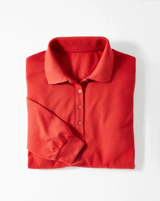 Polo maille piquée