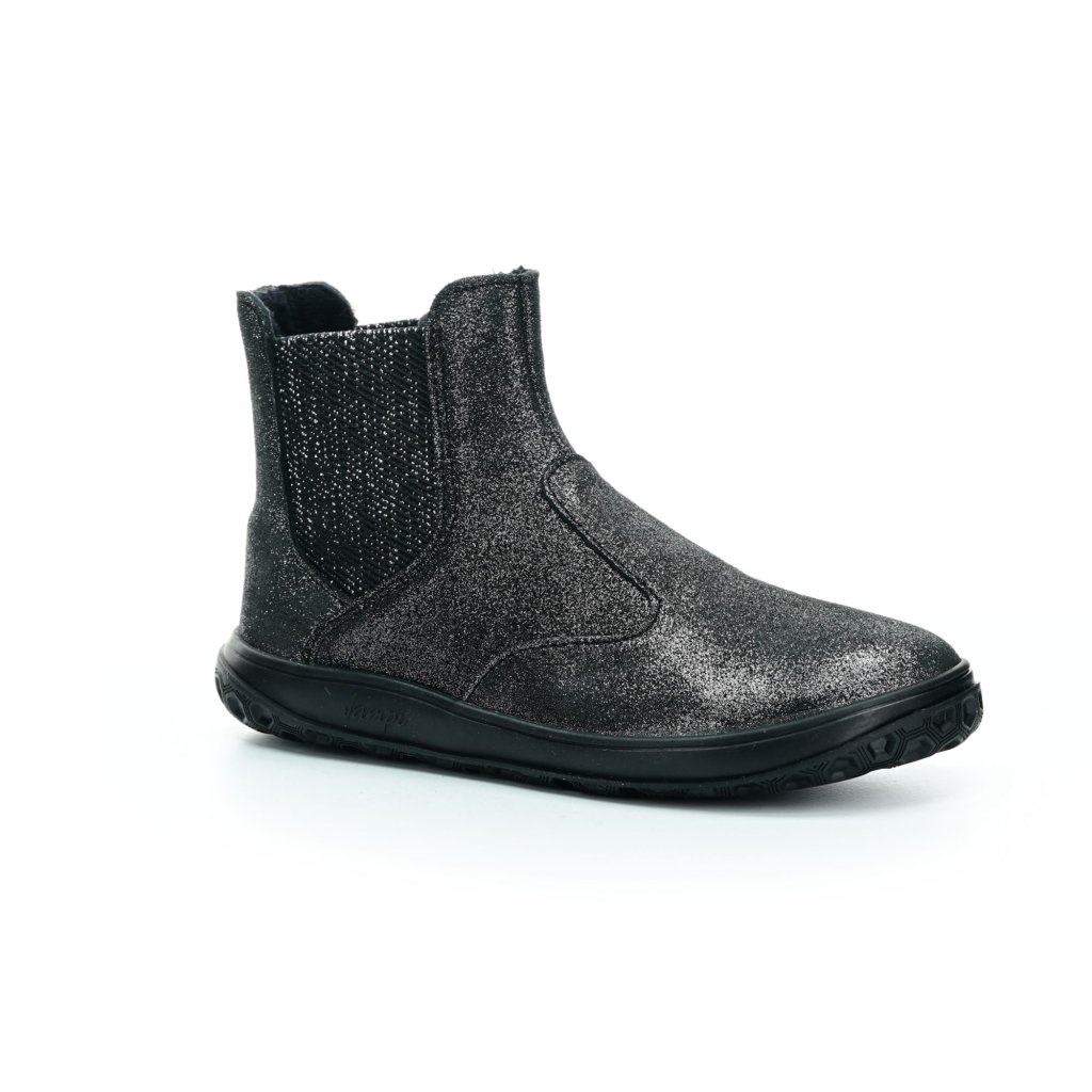 Jonap Igy schwarze Devon Winter Chelsea Barfußschuhe