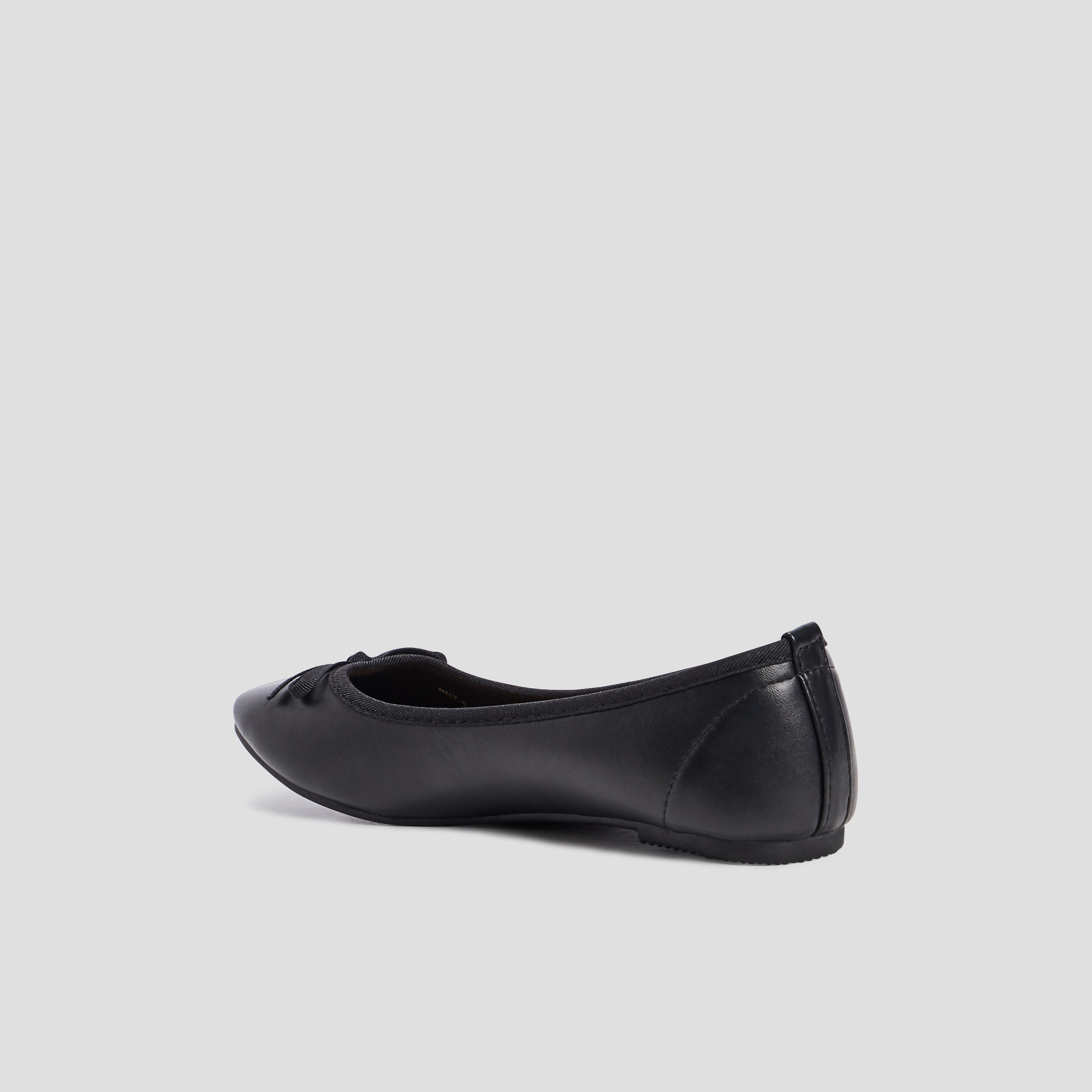 Ballerines avec noeuds noir fille | La Halle