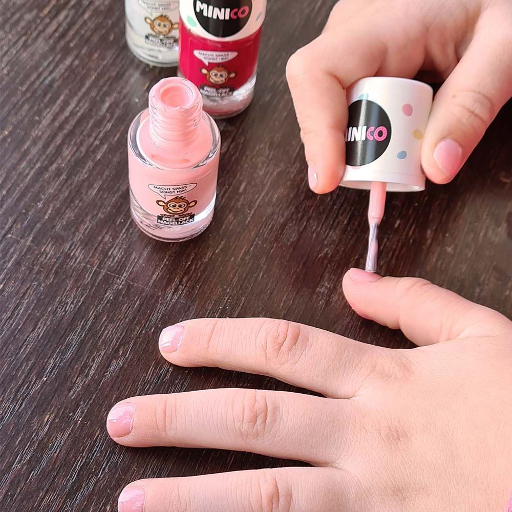 MINICO Peel-Off Nagellack 02 Rosa 4 ml