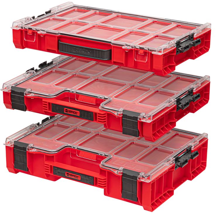 QBrick ORGQPRO100CZEPG001 PRO Organizér 100 Červený Ultra HD