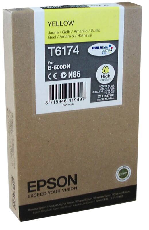 Epson T6174 Original Tintenpatrone C13T617400 Gelb