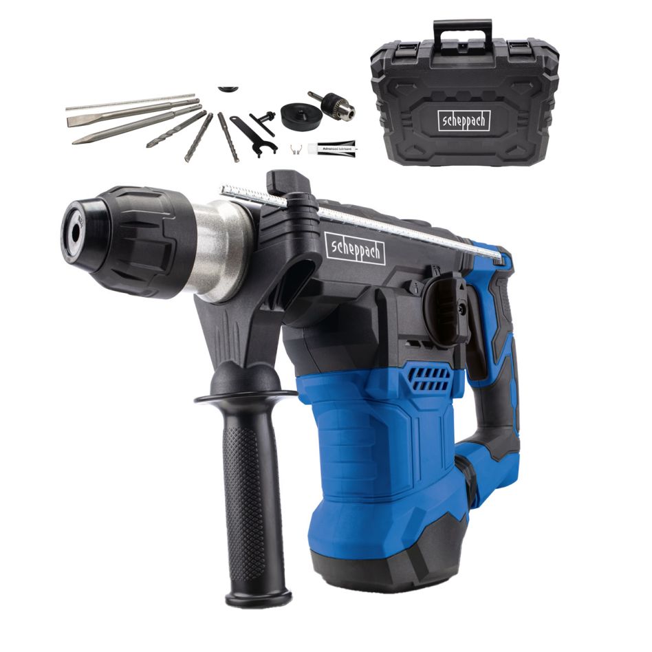 Scheppach 5907905901 Rotary Hammer DH1500PLUS 1500W