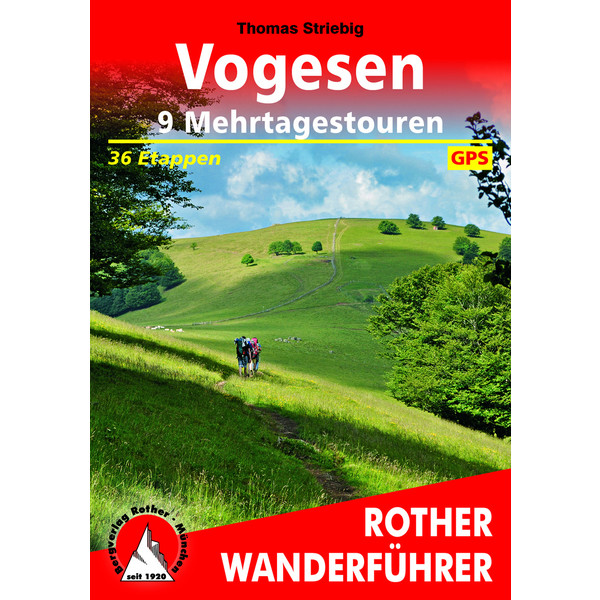 BVR VOGESEN 9 MEHRTAGESTOUREN - Wanderführer