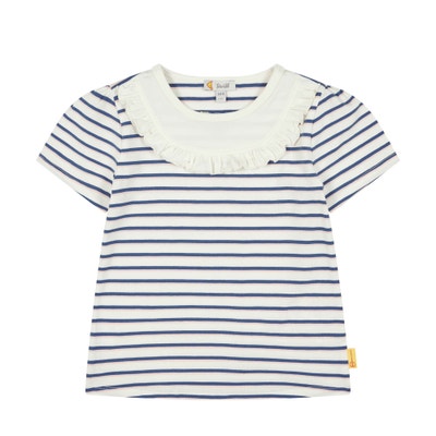 T-Shirt kurzarm, weiß für Mädchen