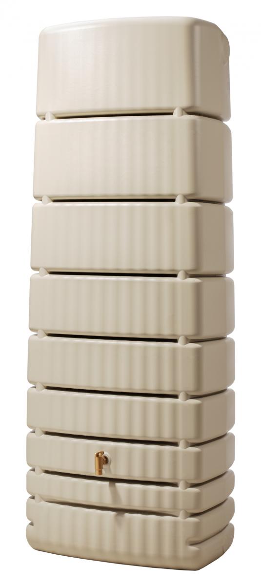 4rain Slim Wandtank 650 L sandbeige