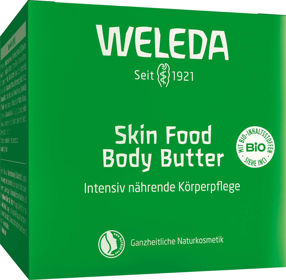 Körperbutter Skin Food im Glastiegel, 150 ml