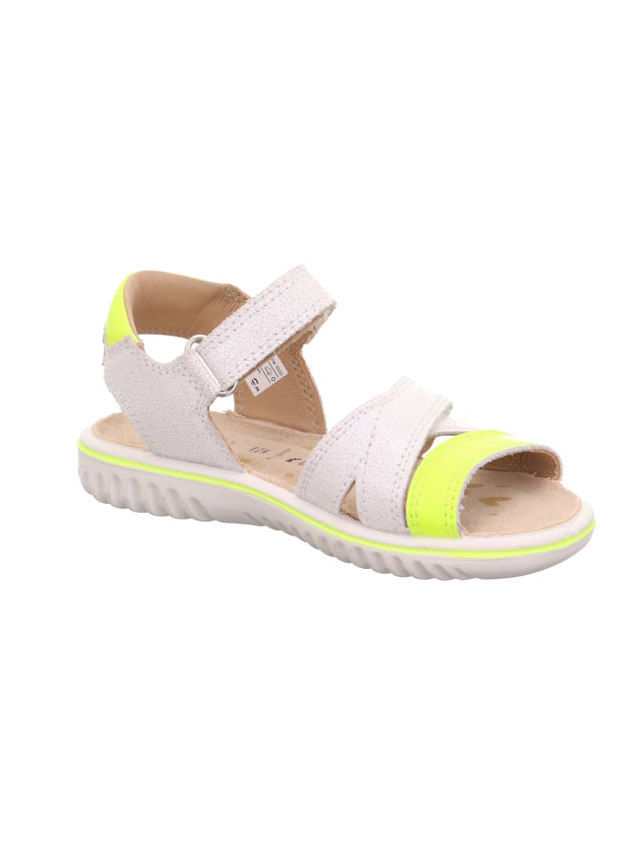 superfit Sandale SPARKLE in Weiß/Gelb günstig kaufen