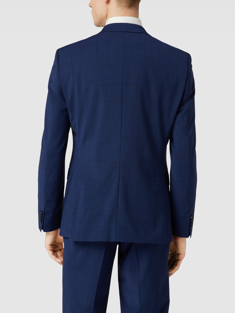 Sakko mit Pattentaschen Modell 'Jasper' in marineblau
