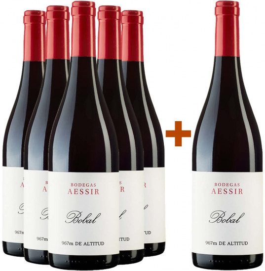 5+1 Paket Bobal Tinto - Bodegas Aessir Bobal