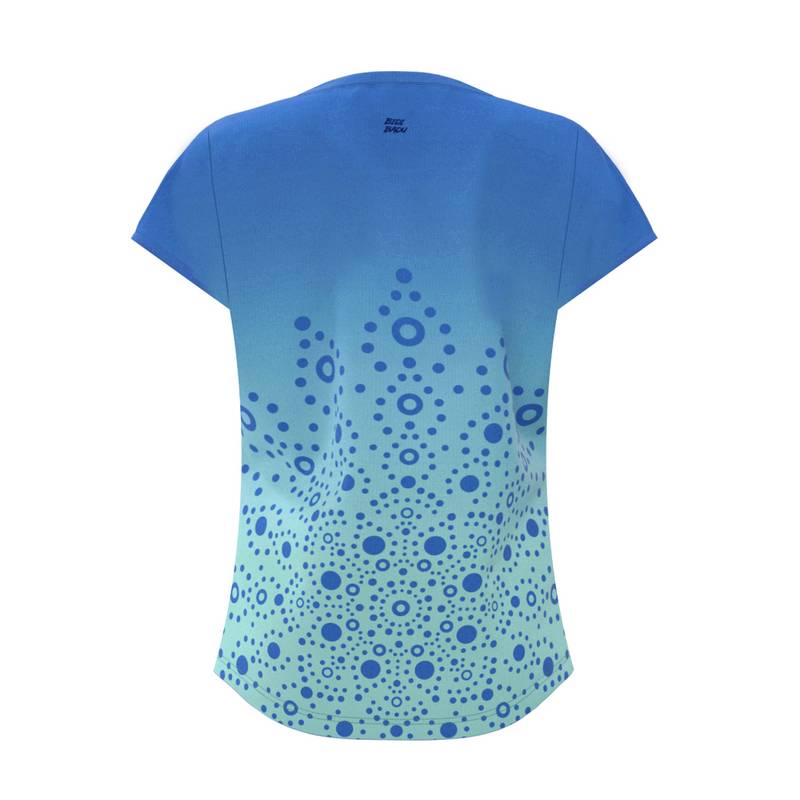 BIDI BADU Colortwist Junior Capsleeve Tennisshirt Mädchen