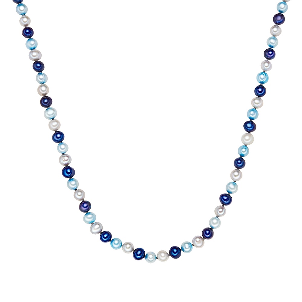 Valero Pearls Collier de perles Perle de culture d'eau douce Perle de culture d'eau douce en Mu collier