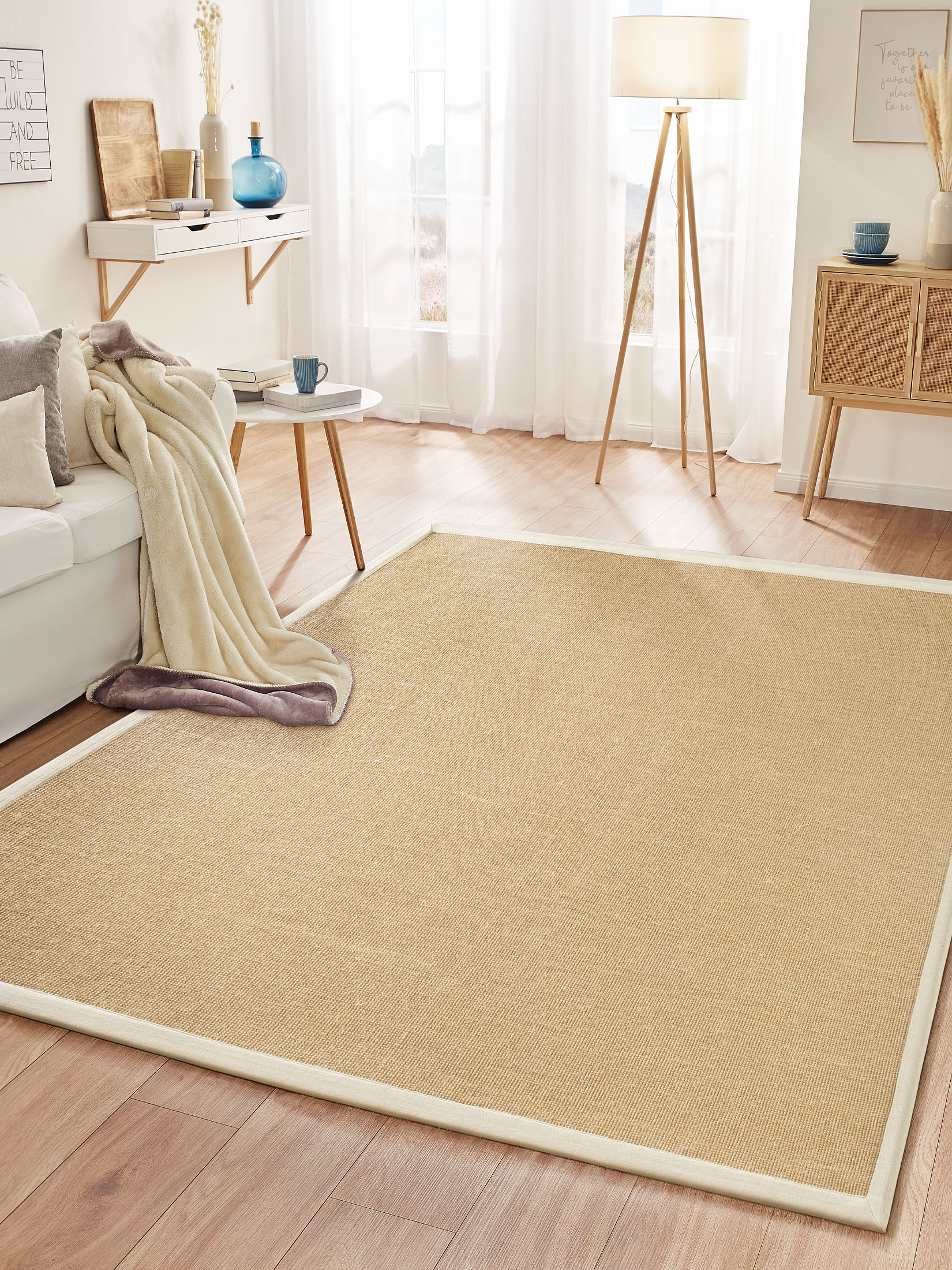 Dourado Sisal-Teppich, Offwhite