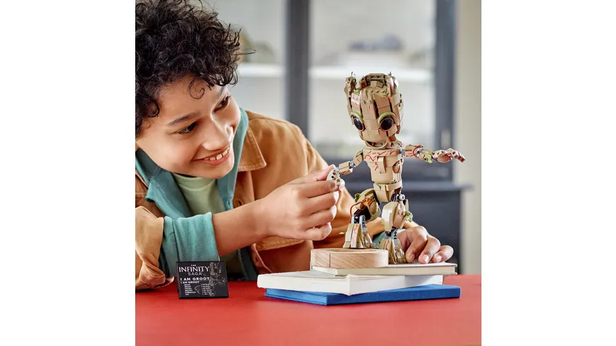 LEGO Marvel 76217 Ich bin Groot, Baby Groot-Figur