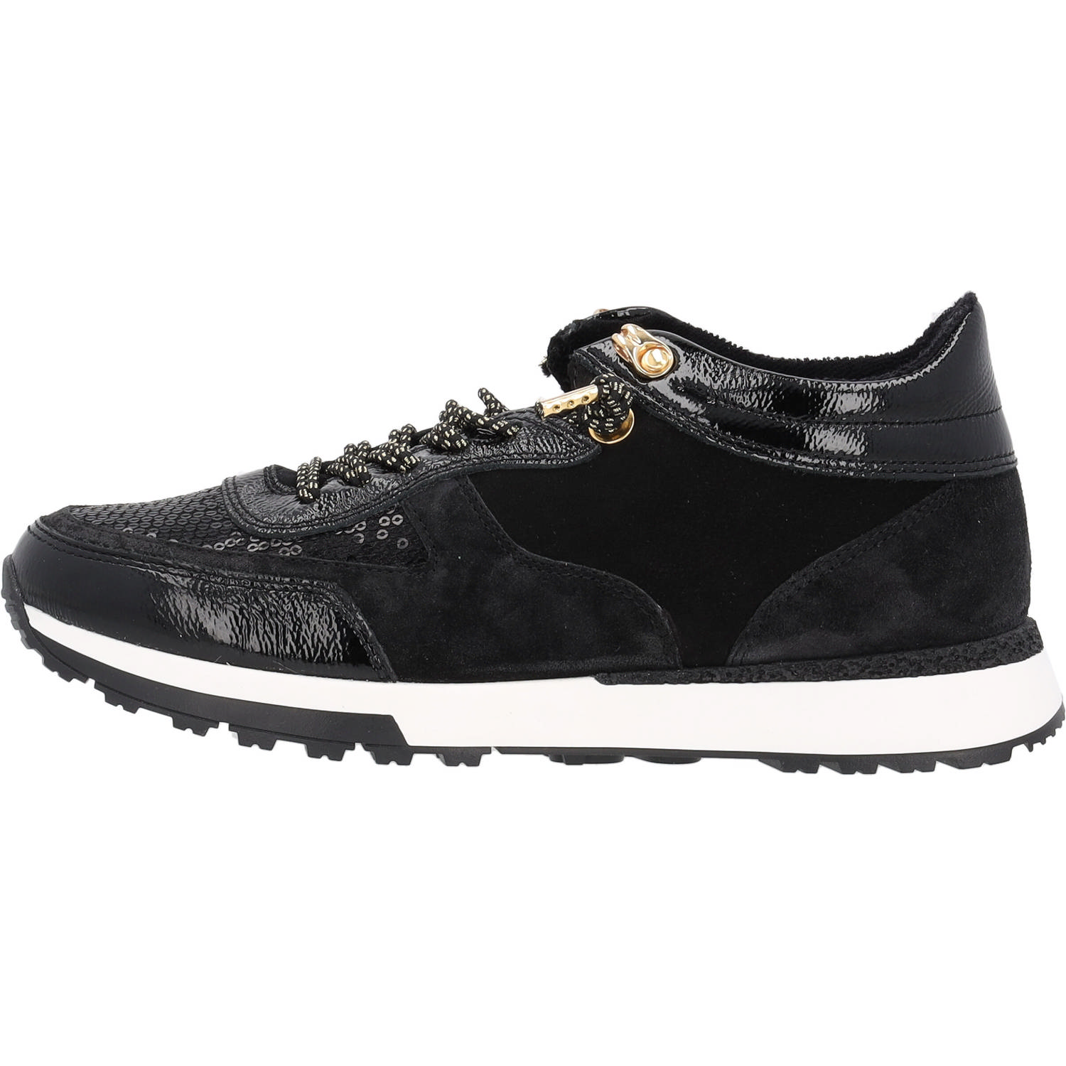 Paul Green 5200, Schnürschuhe, Damen, black