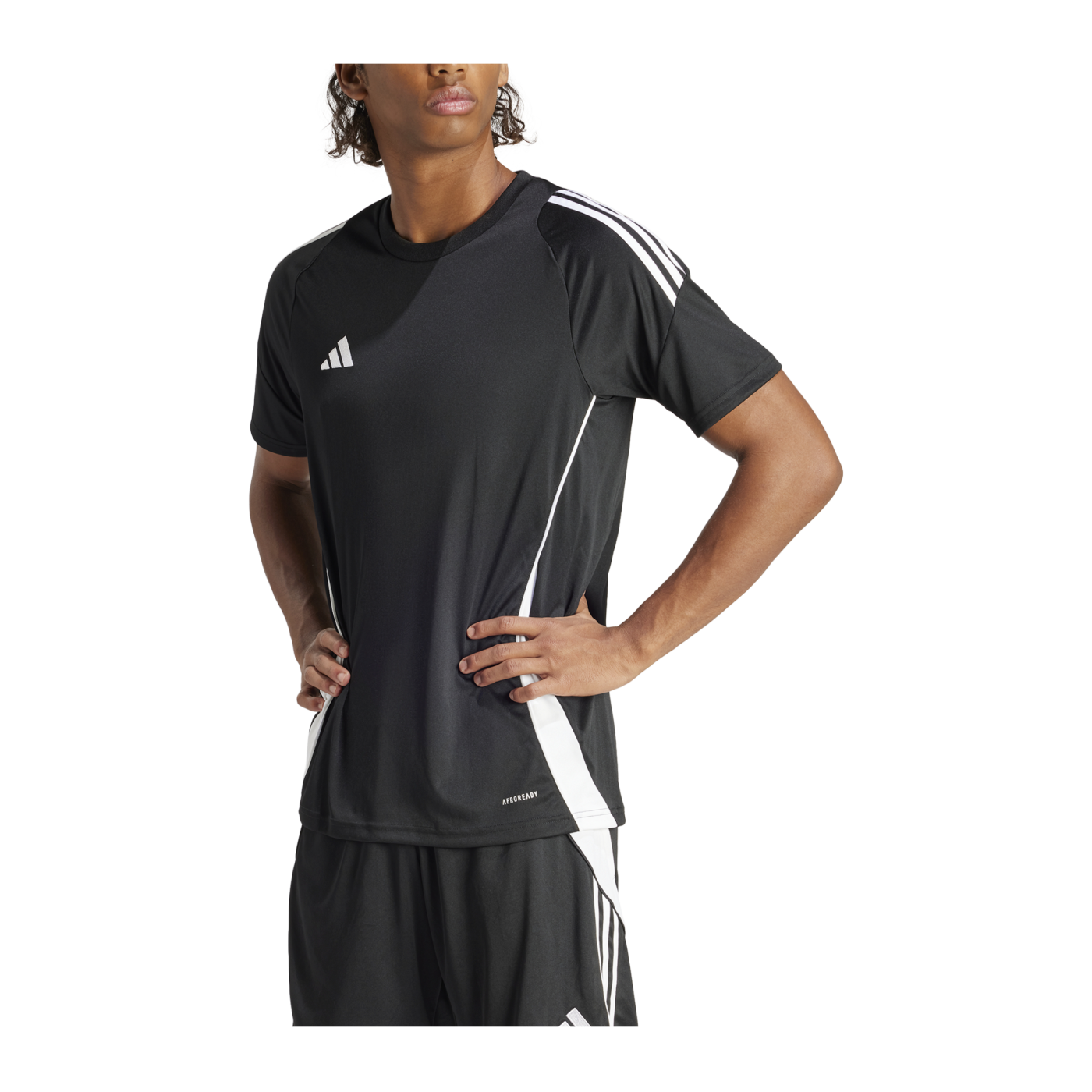 adidas Tiro 24 Trikot Schwarz Weiss