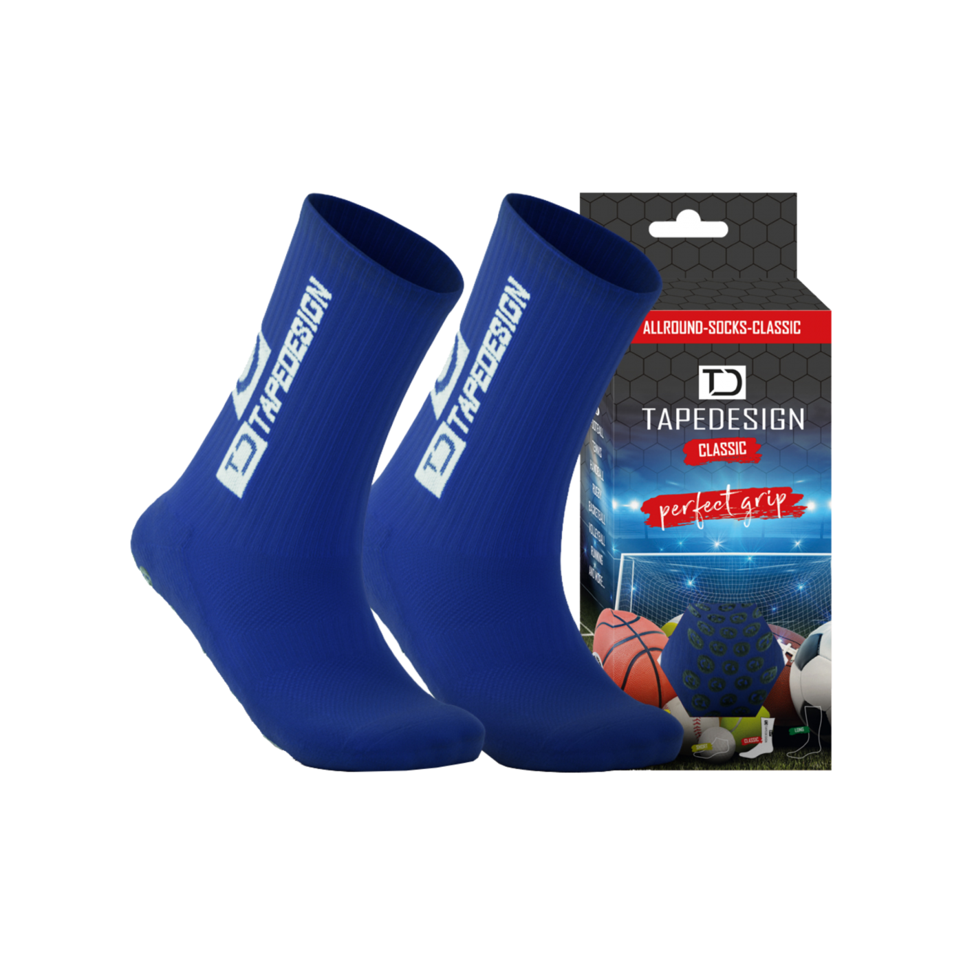 Tapedesign Socks Socken Blau F005