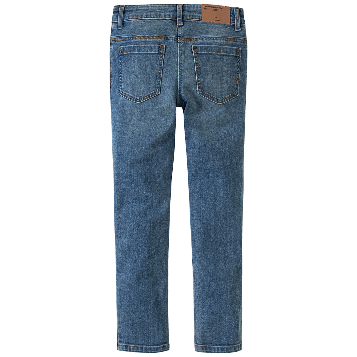 Mädchen Skinny-Jeans mit verstellbarem Bund