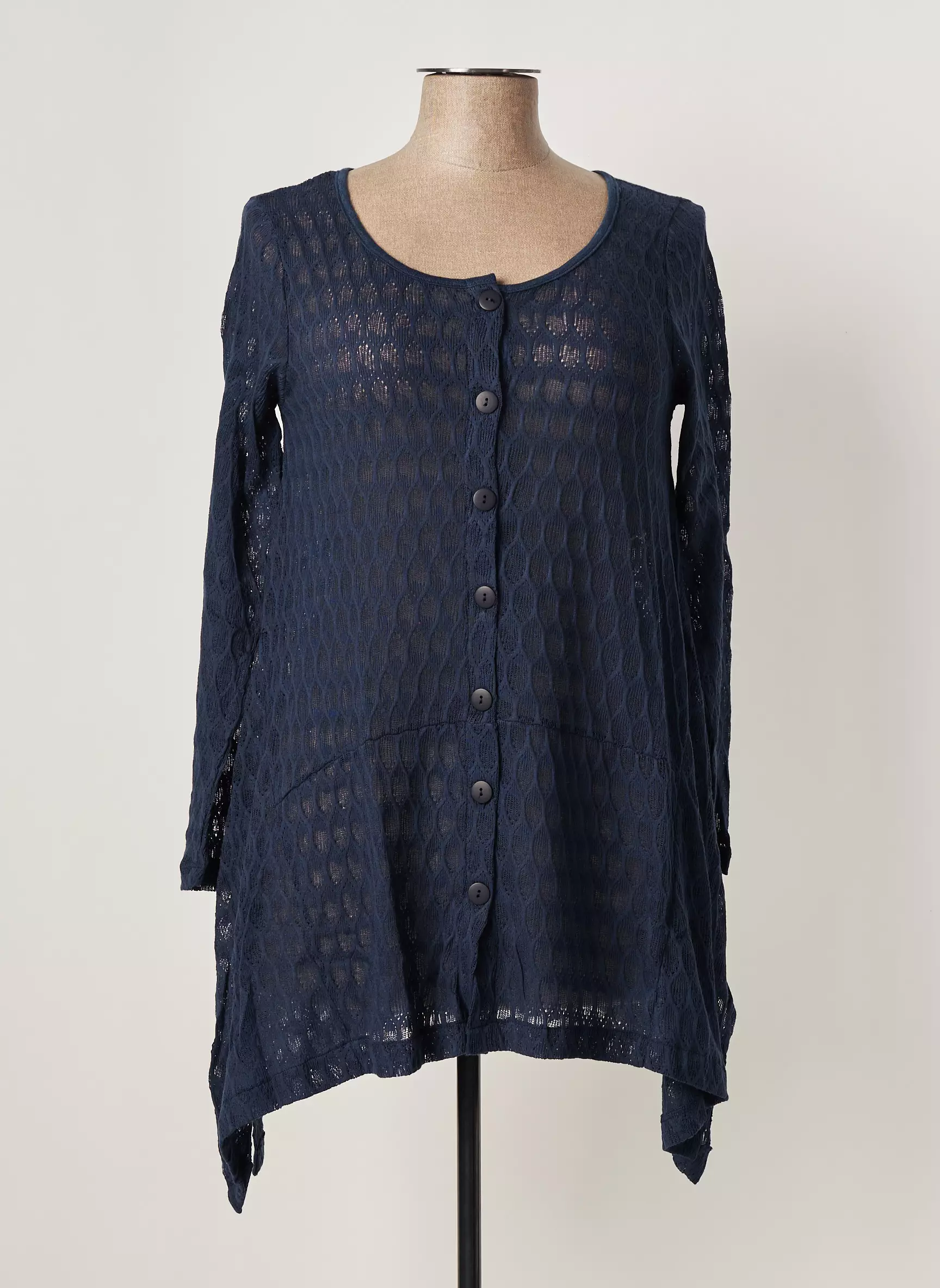 G Oze Cardigans Femme couleur bleu