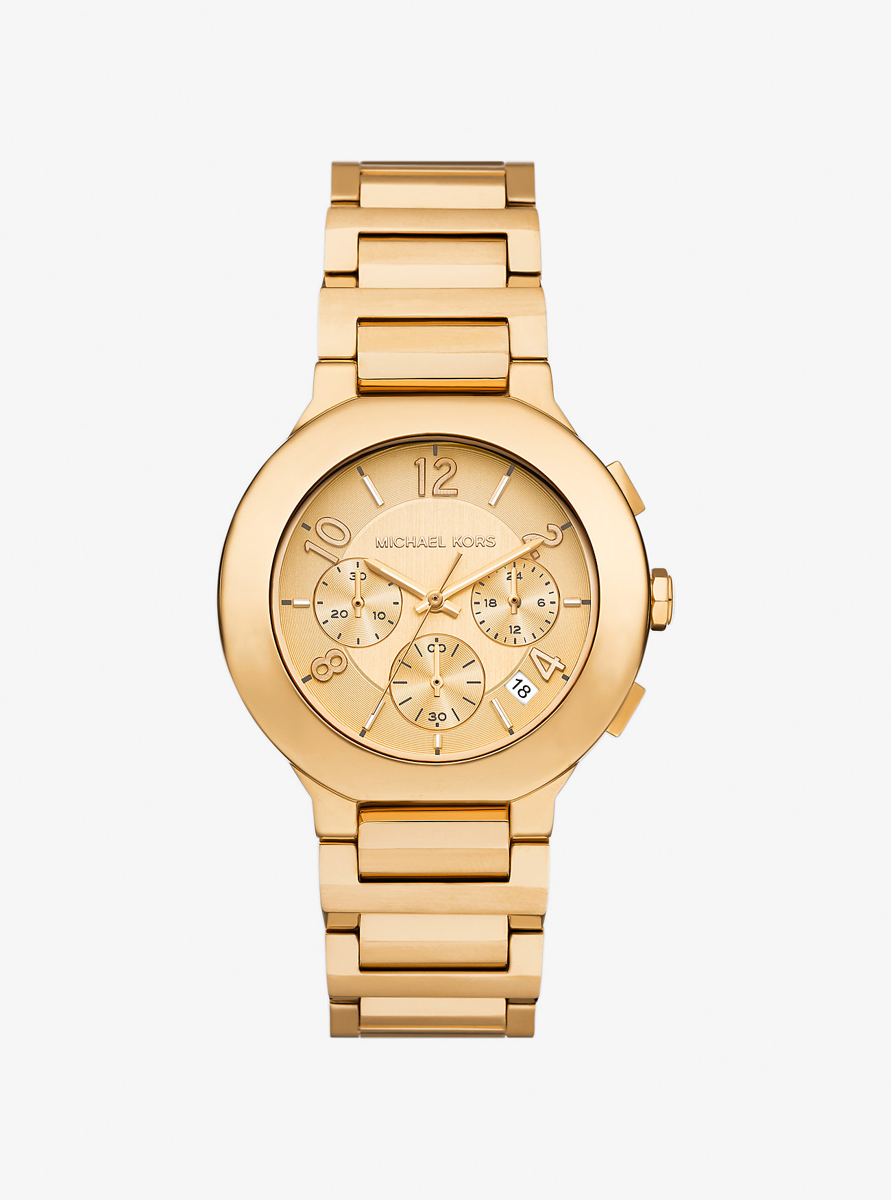Oversized Gramercy Gold-Tone Watch - GOLD