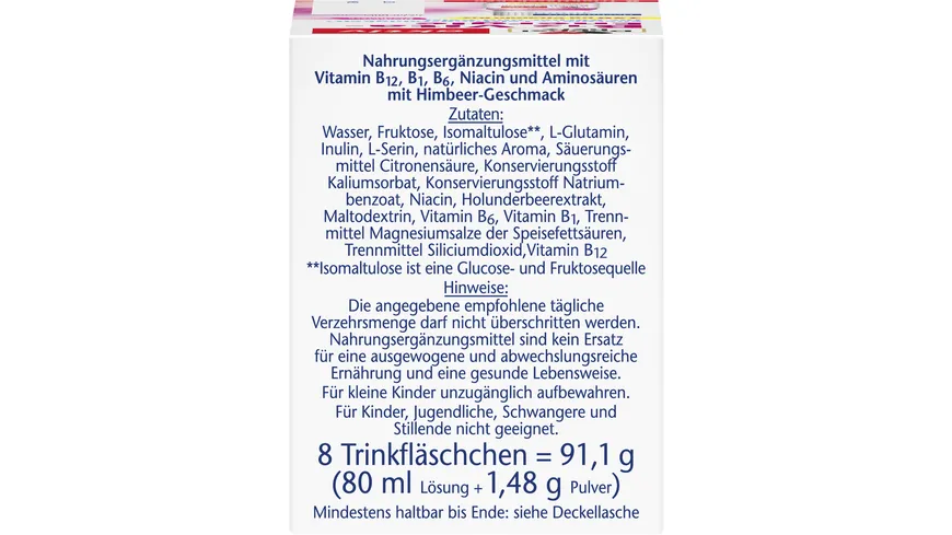 Doppelherz B12 Vita-Energie 8 Trinkfläschchen