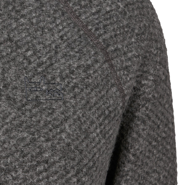 W ABISKO WOOL HOOD JERSEY Damen - Wolljacke
