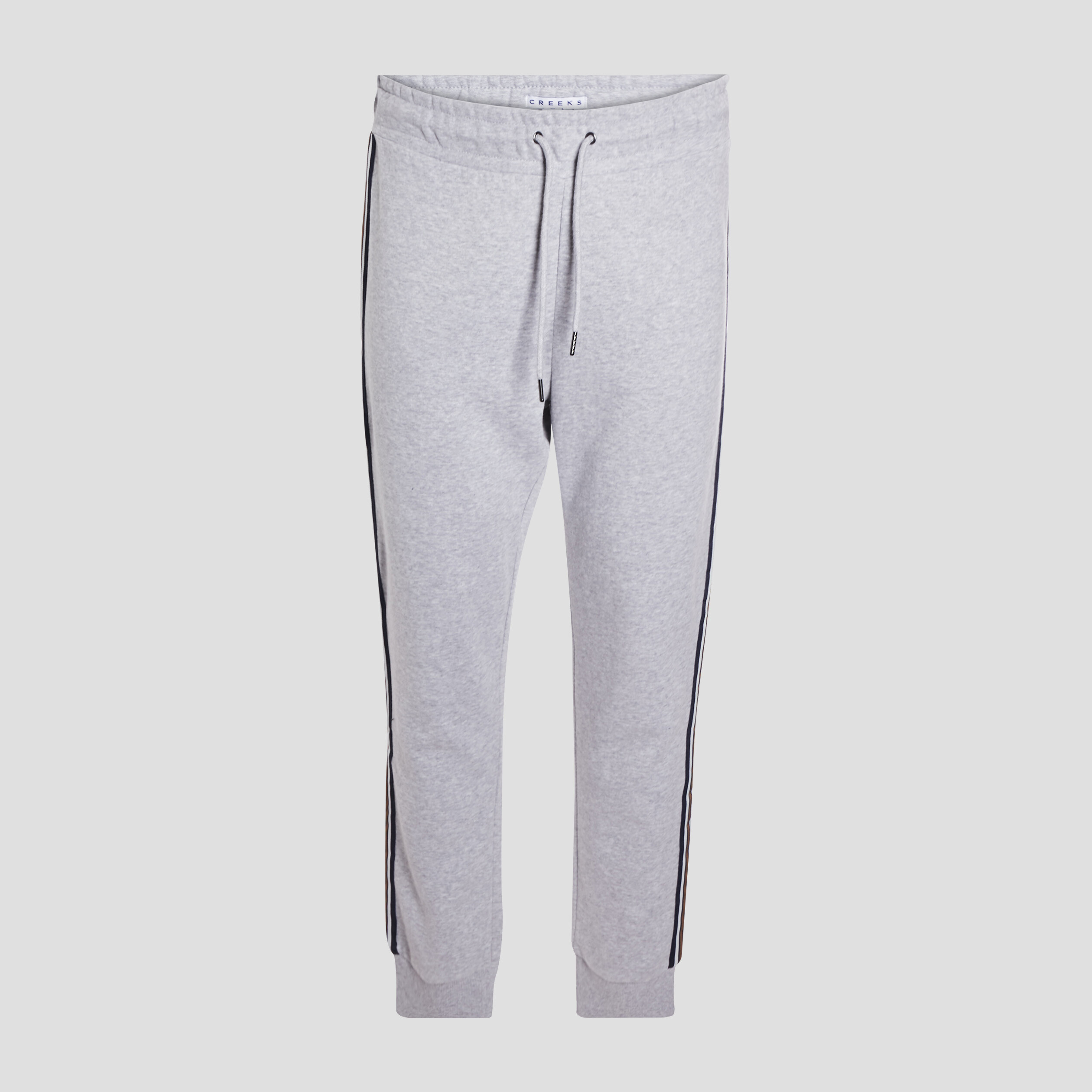 Jogging droit Creeks gris homme | La Halle