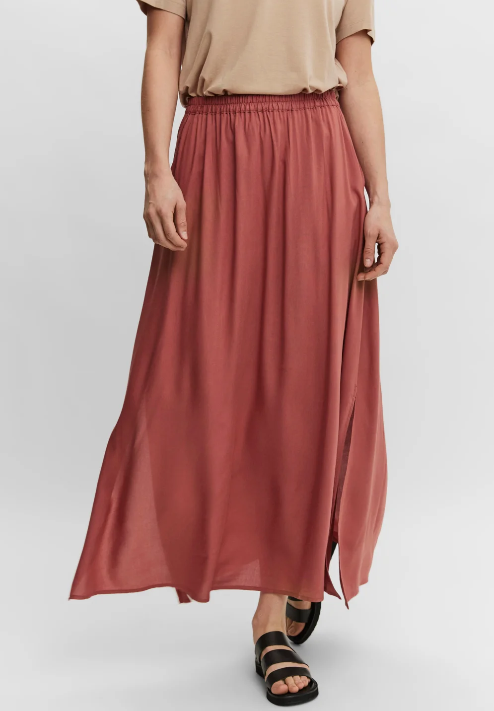 Vero Moda VMSIMPLY EASY SKIRT - Falda larga