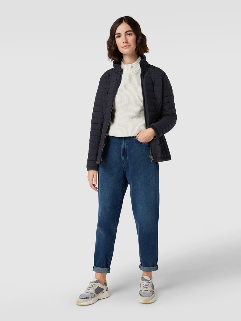 Helium Short 719 Funktionsjacke mit Stehkragen in marineblau