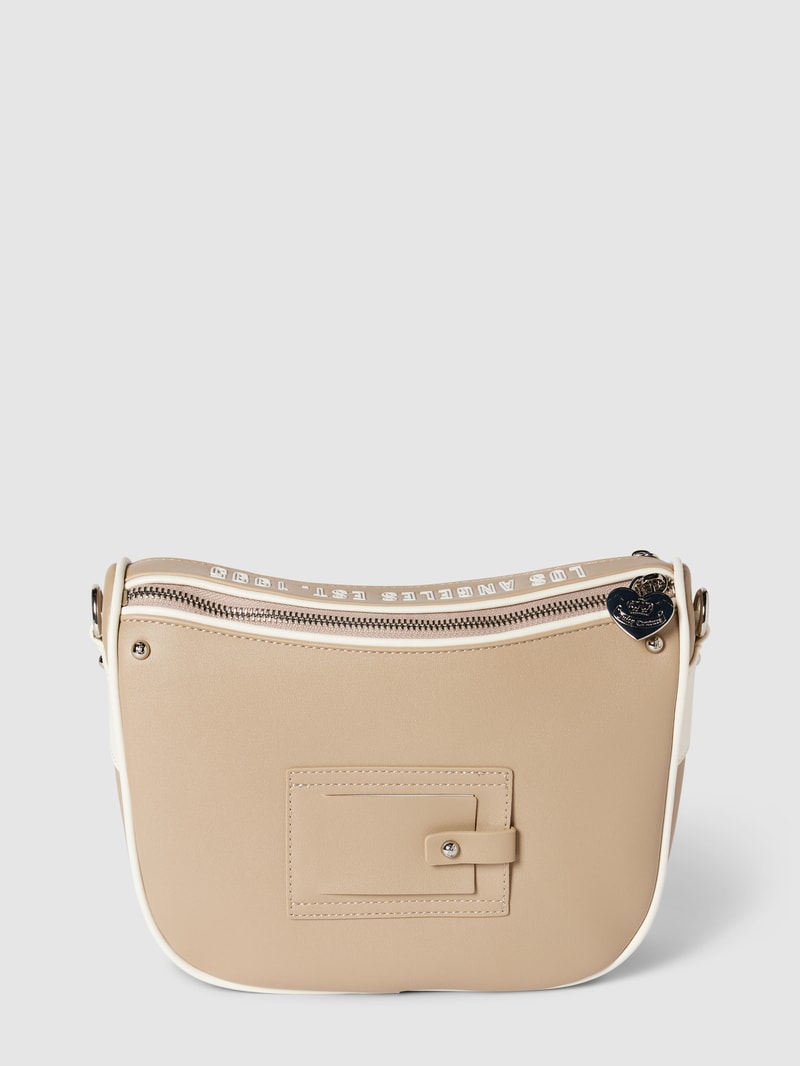 Crossbody Bag mit Label-Detail Modell 'HEATHER' in sand