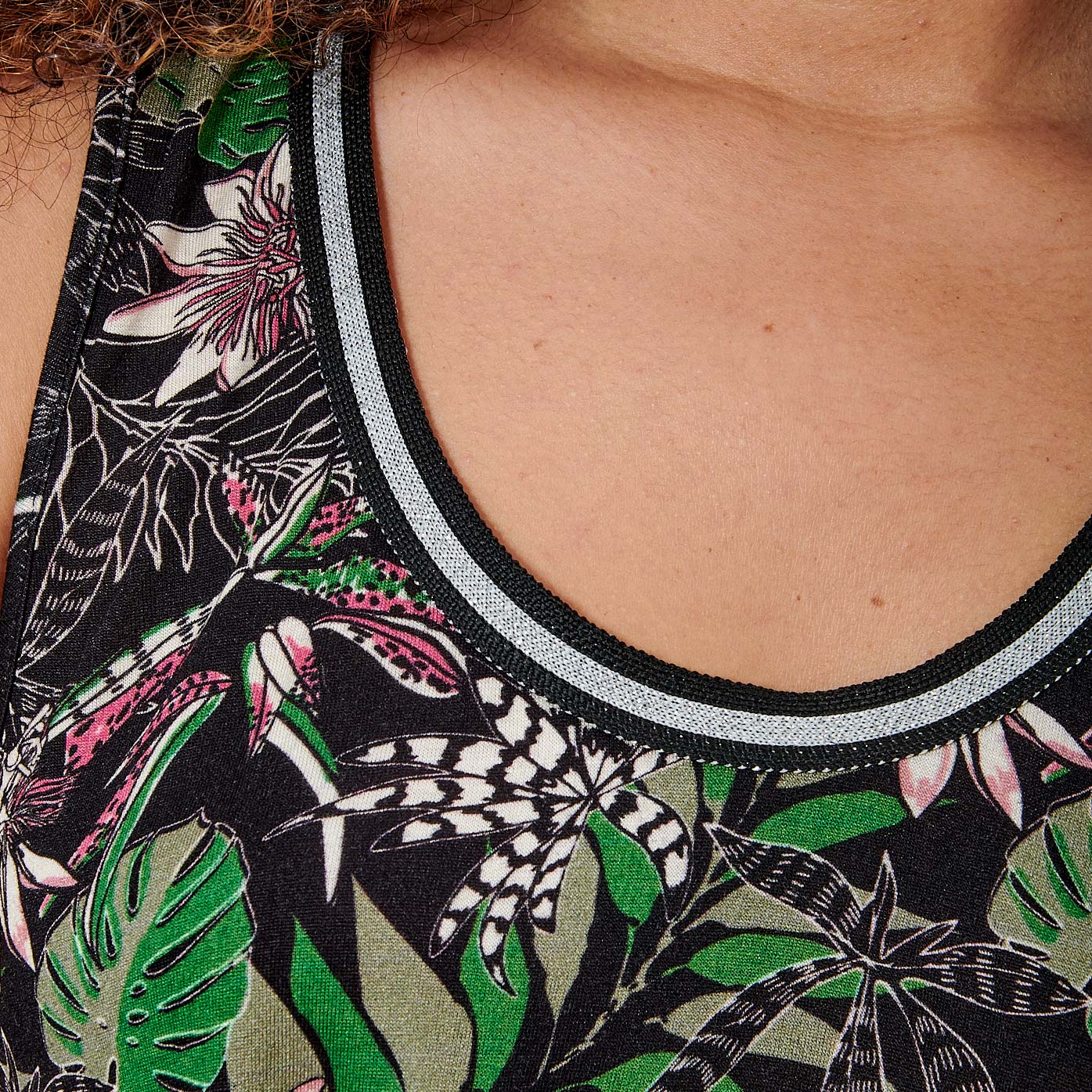 JOM    Débardeur fleuri Femme