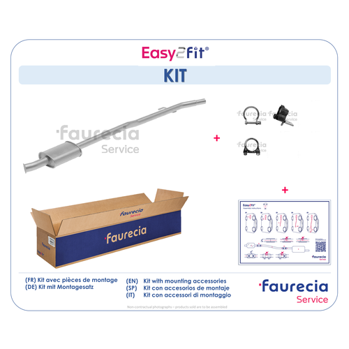 FAURECIA VORSCHALLDAEMPFER FS55500 - ATU