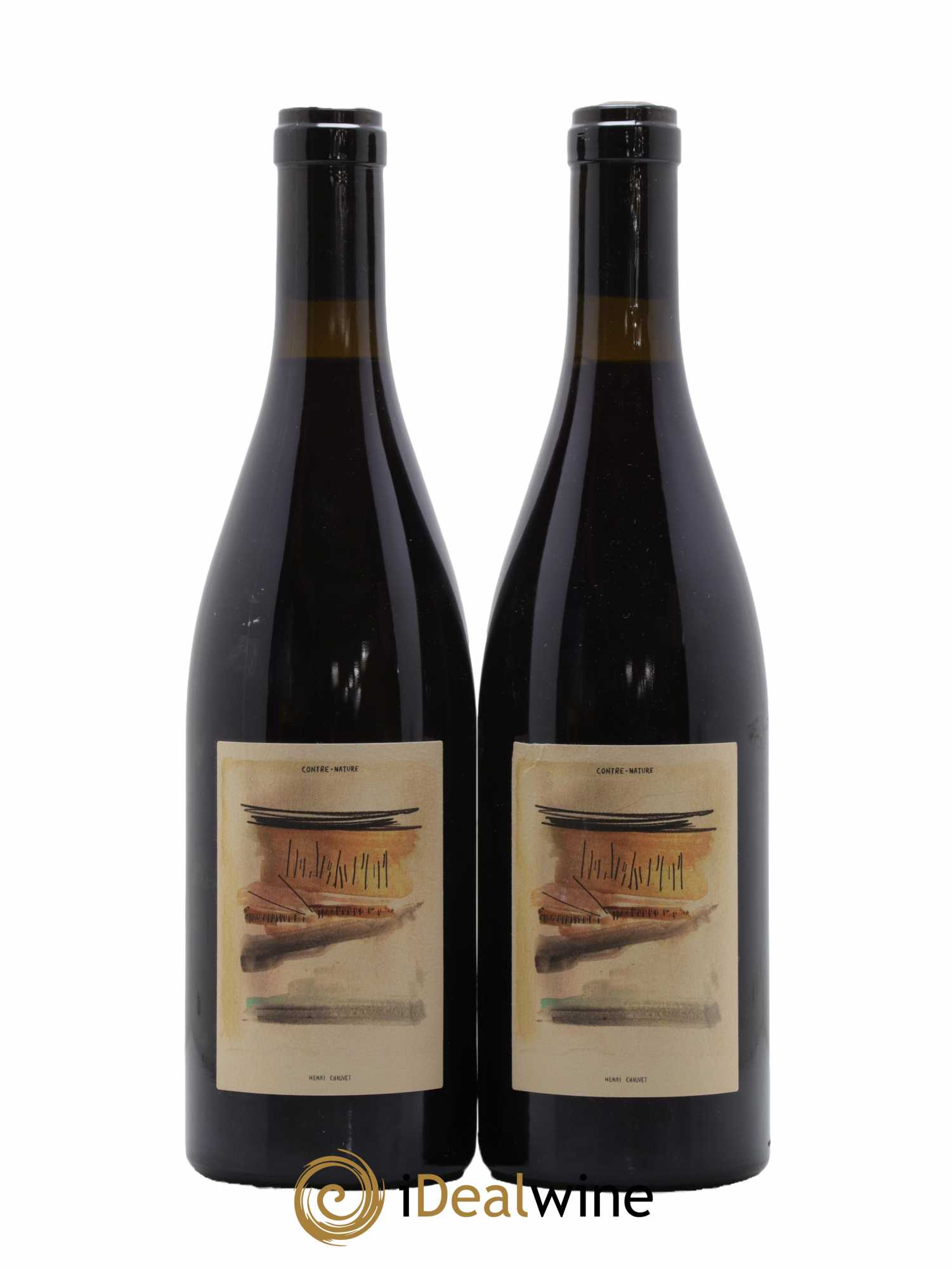 Vin de France Contre Nature Henri Chauvet 2022 - Lot de 2 Bouteilles
