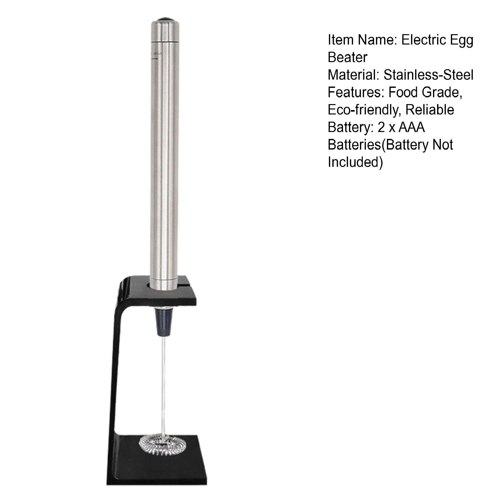 farfi Milchaufschäumer Milchaufschäumer Eierschläger Handmixer aus Edelstahl,Stab