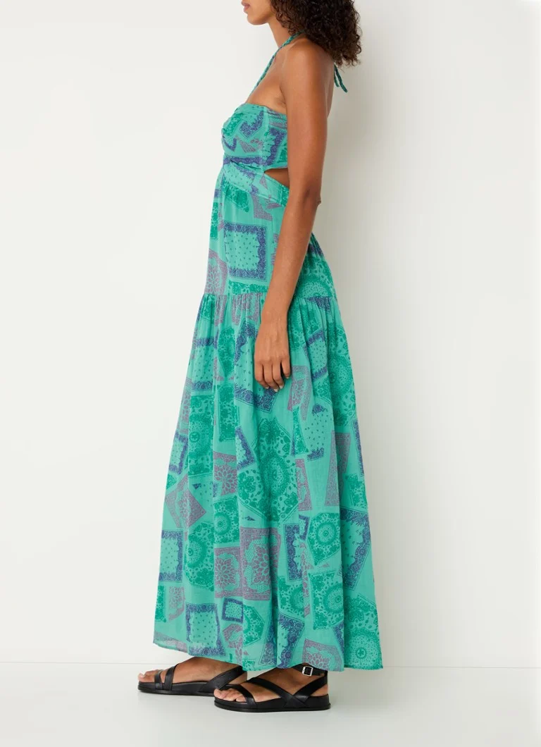 Abito lungo Maly di ba&sh con stampa paisley