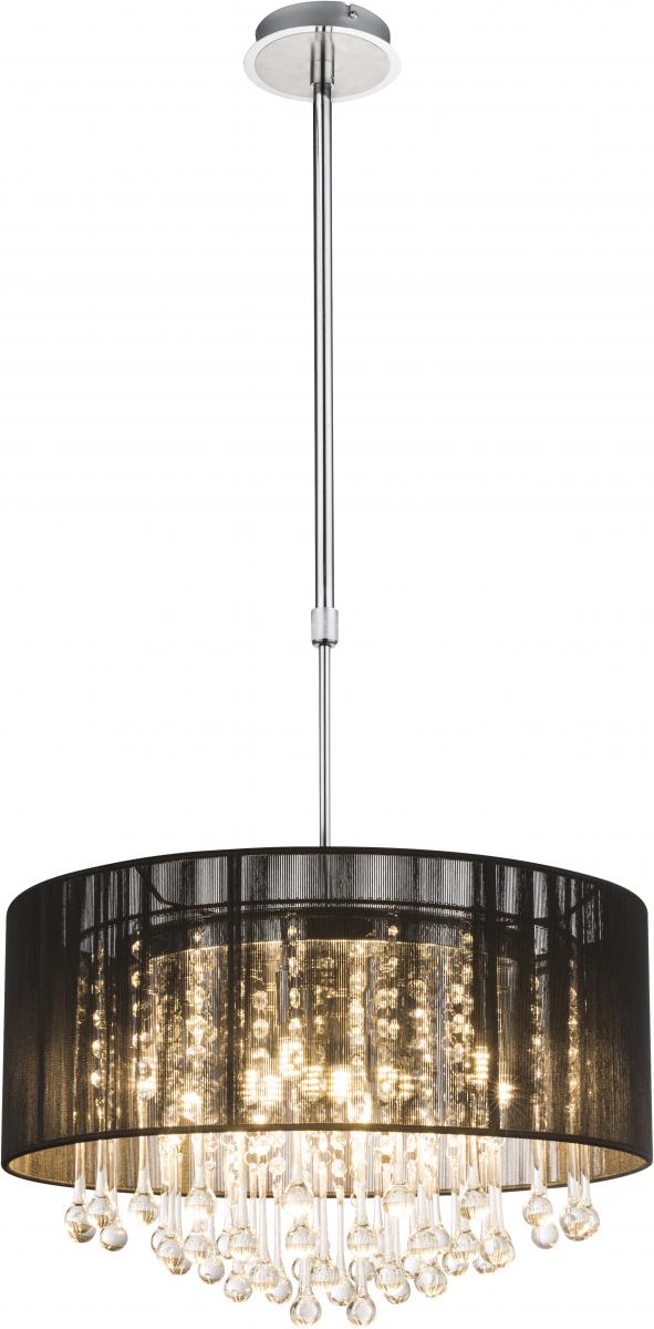 Globo Lighting - BAGANA - Hängeleuchte Metall verchromt, 12x G9 LED