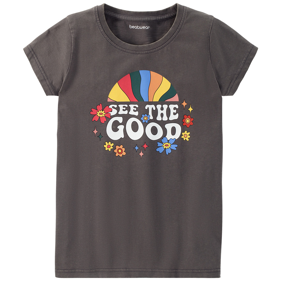 Mädchen T-Shirt mit buntem Print