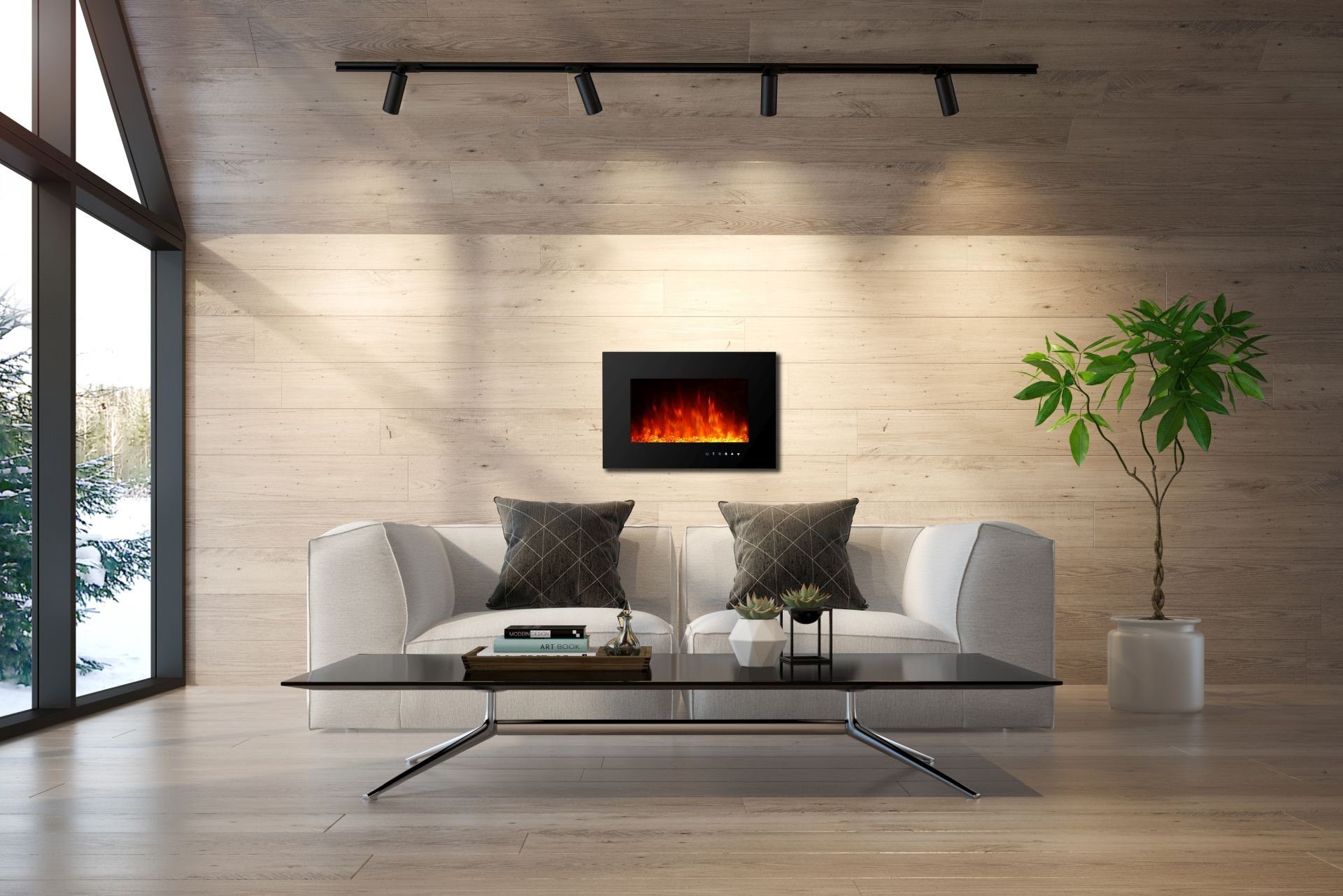 El Fuego Elektrokamin AY6281, Wandkamin 