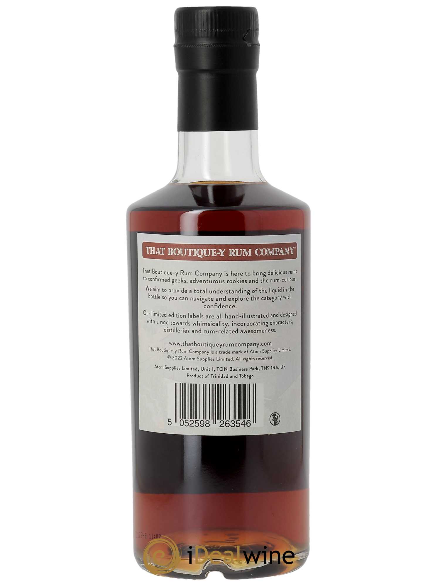 Rhum Caroni 20 ans Islay Cask Finish 10th Anniversary TBYWC (50cl)  - Lot de 1 Bouteille