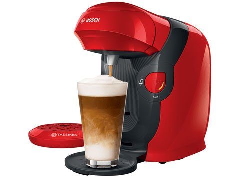 TASSIMO Kapselmaschine STYLE TAS1103, 1400 W, vollautomatisch, geeignet für alle Tassen, platzsparend