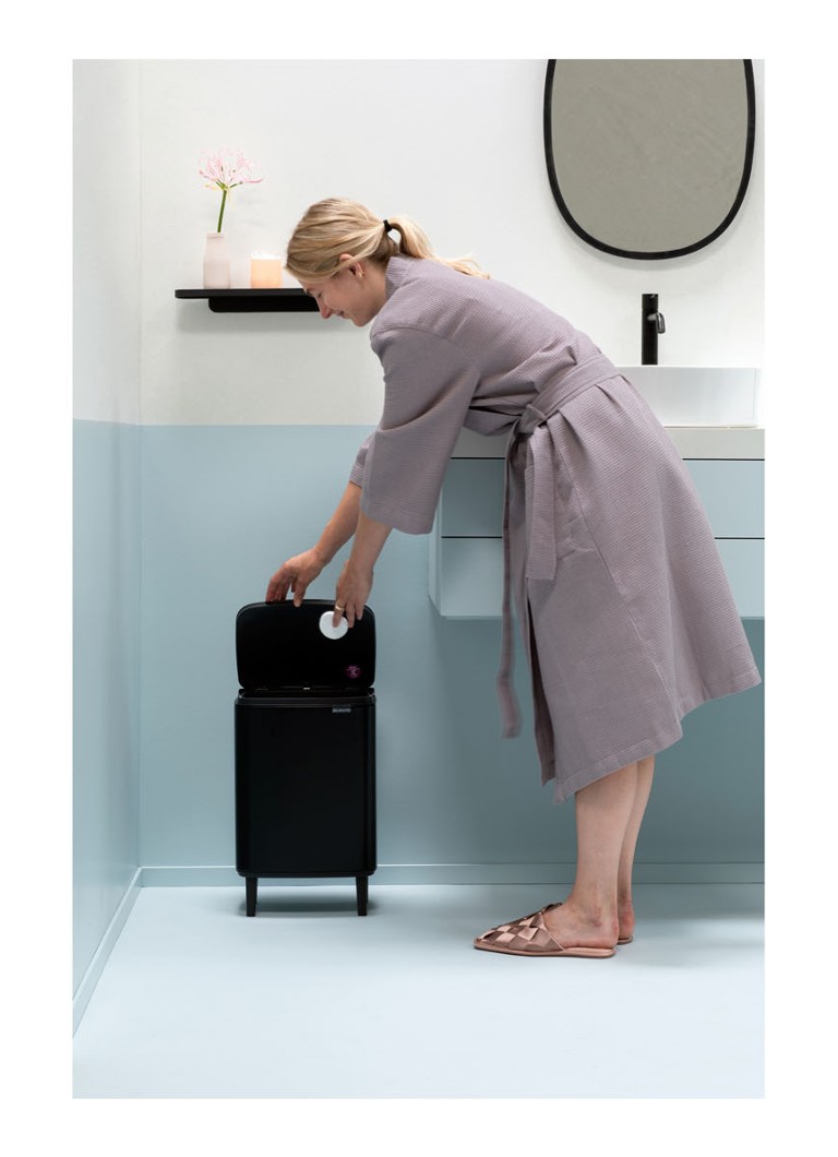 Brabantia Bo Hi waste bin 12 liters with plastic inner bucket