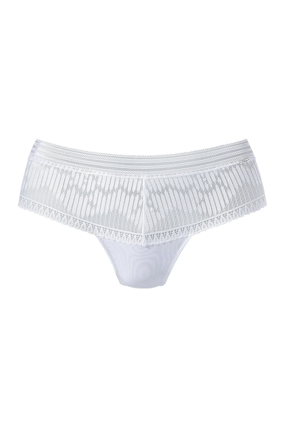 s.Oliver  Slip - Weiß - Unifarben