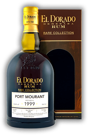 El Dorado Rare Collection Port Mourant 1999/2015 61,4% El Dorado Rare Collection Port Mourant 1999/2015 61,4% Eine von drei neuen Rumsorten aus der Rare Collection, einer speziellen, limitierten  Serie von Demerara Distillers, destilliert in hölzerne